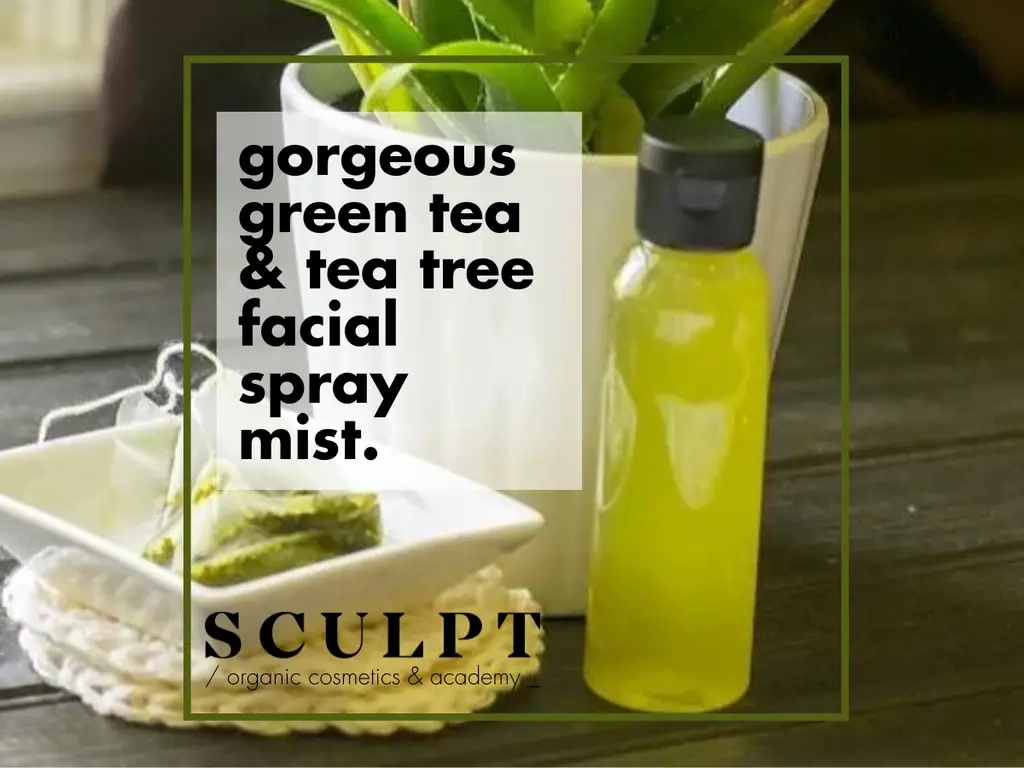 Green Tea and Tea Tree Facial Mist for Acne