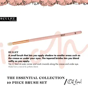 Sculpt Icon // The Essential Collection 10 Piece Rose Gold Brush Set