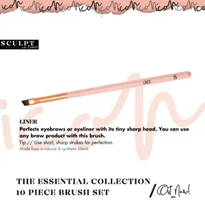 Sculpt Icon // The Essential Collection 10 Piece Rose Gold Brush Set