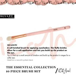 Sculpt Icon // The Essential Collection 10 Piece Rose Gold Brush Set