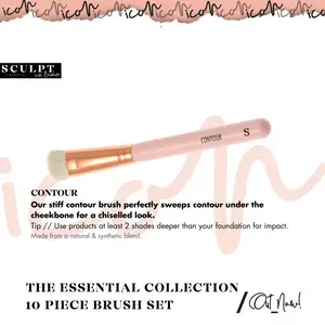 Sculpt Icon // The Essential Collection 10 Piece Rose Gold Brush Set