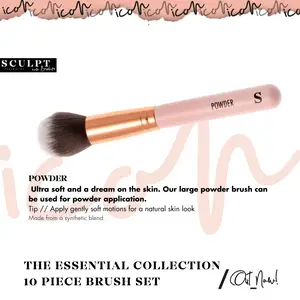 Sculpt Icon // The Essential Collection 10 Piece Rose Gold Brush Set