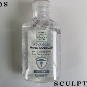 Advanced Hand Sanitizer 75% Alcohol 100ml - Sculpt Cosmetics