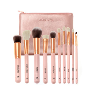 Sculpt Icon // The Essential Collection 10 Piece Rose Gold Brush Set